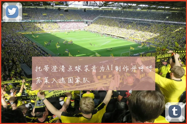 托蒂澄清点球录音为AI制作并呼吁苏莱入选国家队